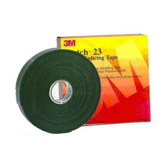 3M Rubber Splicing Tape L9.15MxW19mmx0.76mm Ethylene Propylene Rubber Black