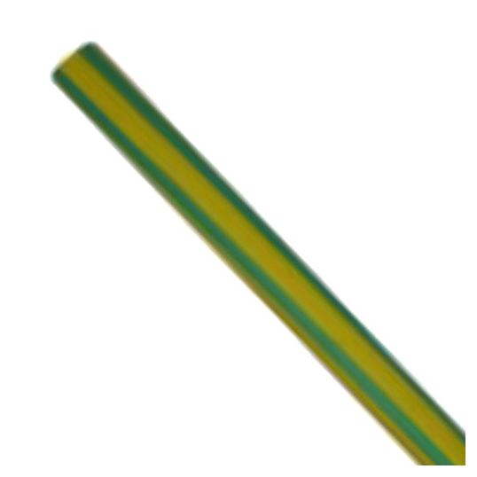 Alco HSTNW Heatshrink Tubing Thin Wall Plain Unlined 10.4-5mm 1.2M Yellow/Green