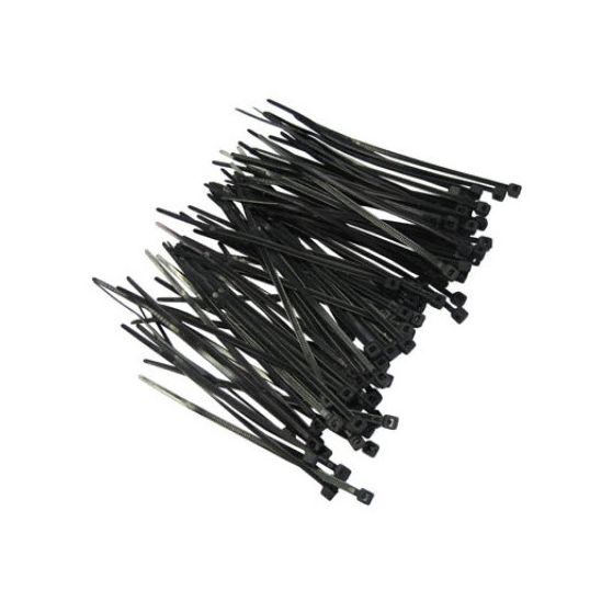Alco Cable Tie Light Duty Polyamide 66 Black L100 mm W2.5 mm