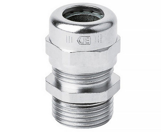 Cabac Nickel Plated Brass Gland M25 Cable OD 11-17mm