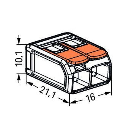 6mm 2way 41A connector jar